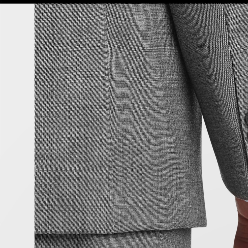 Joseph Abboud Sharkskin Suit Coat - Picture 2 of 3
